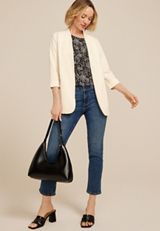Ever Go Curve Hem Blazer, C9298, small