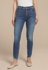 m jeans by maurices™ High Rise Button Fly Ankle Jegging, C258, small