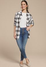 m jeans by maurices™ High Rise Button Fly Ankle Jegging, C258, small