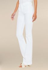 KanCan&trade; White Patch Pocket High Rise Bootcut Jeans, , small