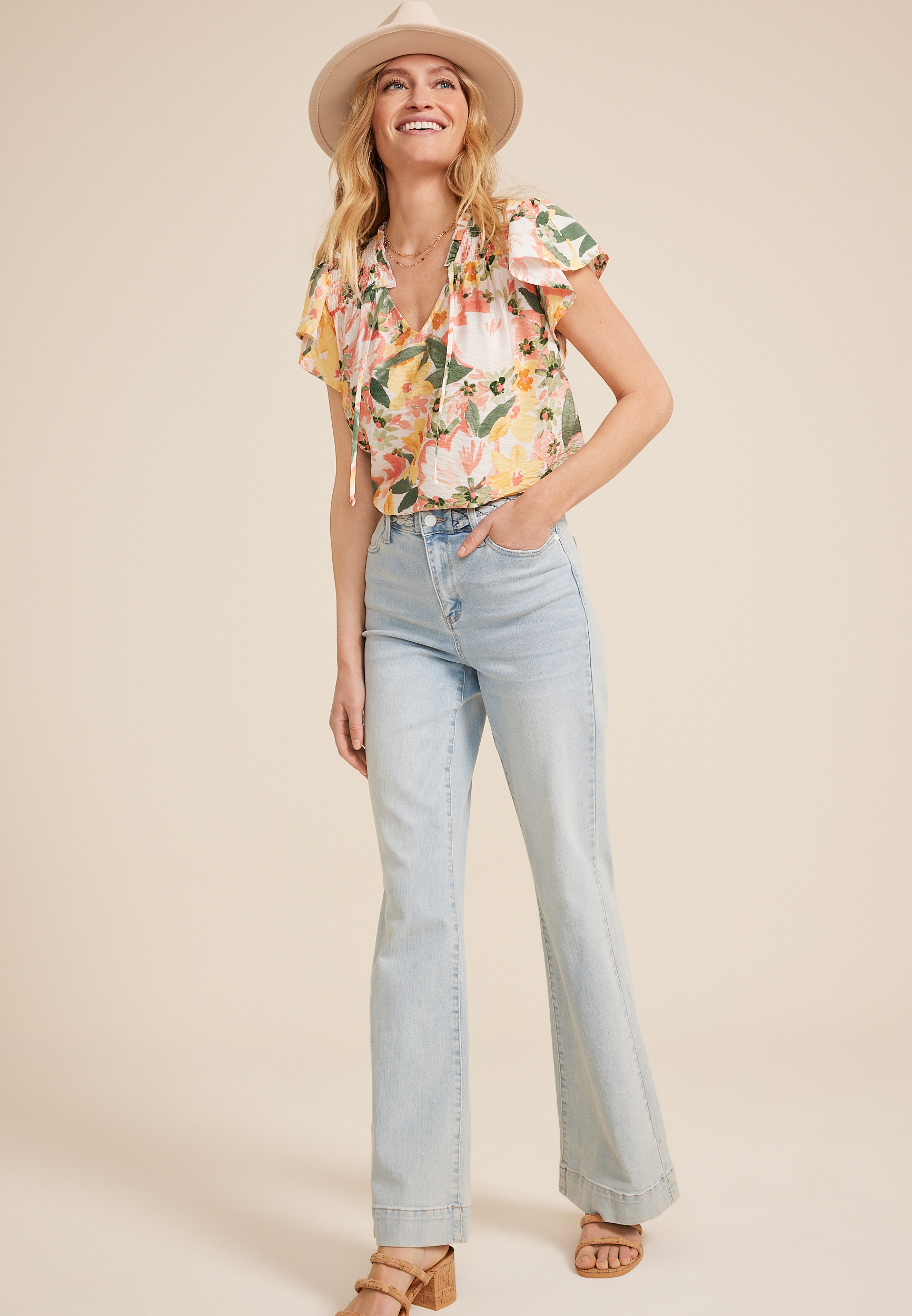 Cool Crepe Blouse, C1524, large