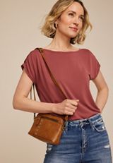 Cross Stitch Crossbody Bag, , small