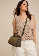 Double Pocket Crossbody Bag