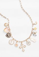 Cross Charm Necklace, C1524, small