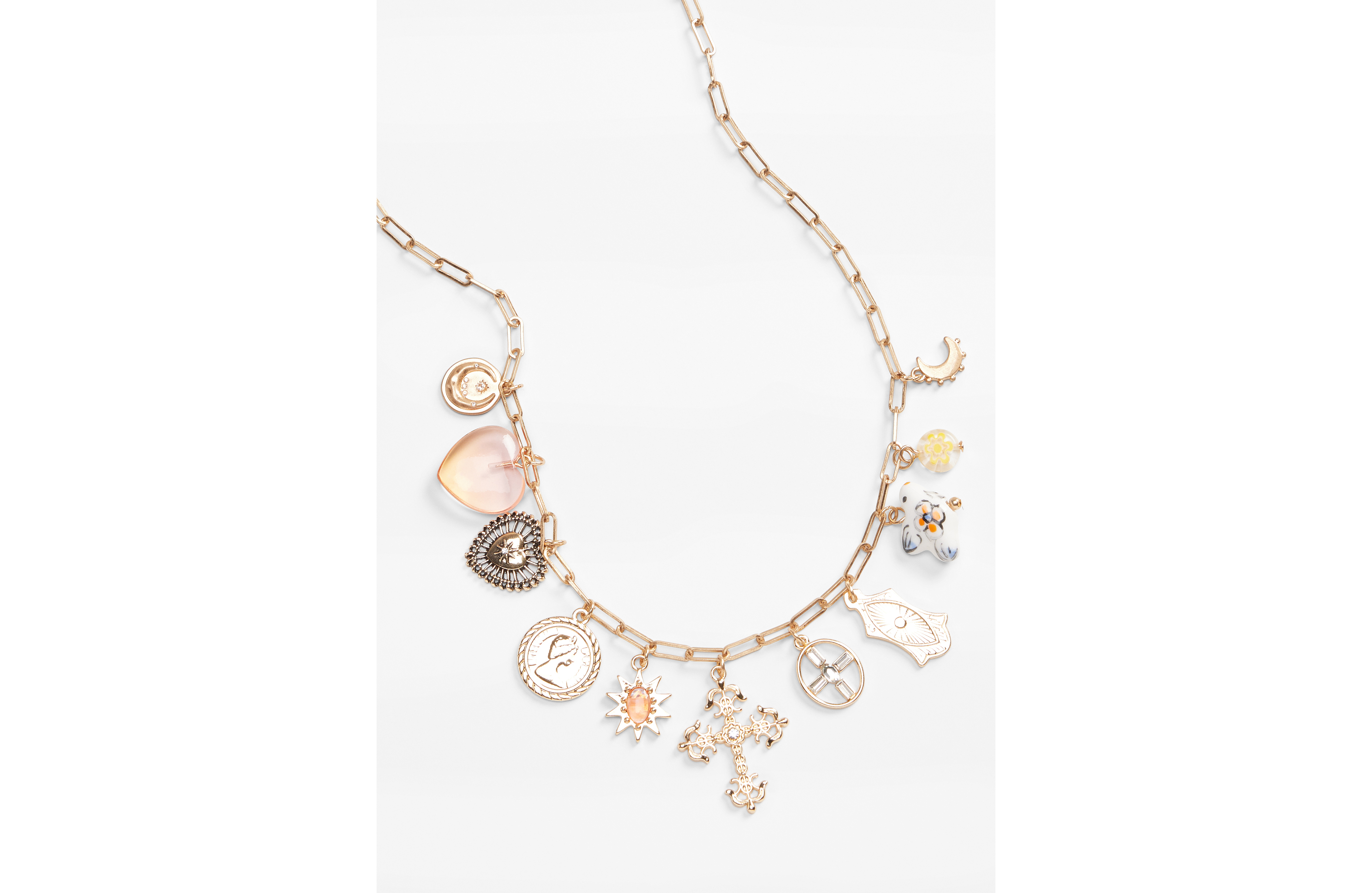 Cross Charm Necklace
