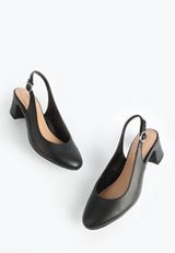 SuperCush Christa Slingback Heel, BLACK, small