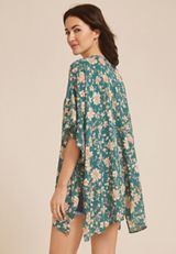 Blue Floral Kimono, C9887, small