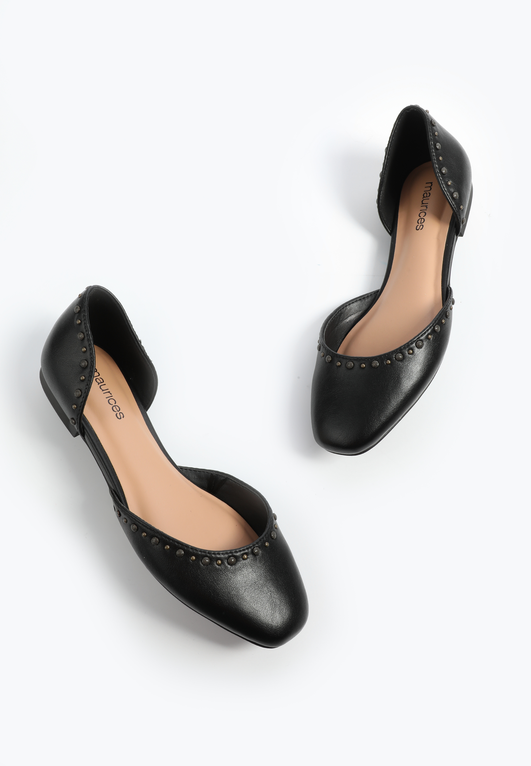 SuperCush Greta Studded D'Orsay Flat, , large