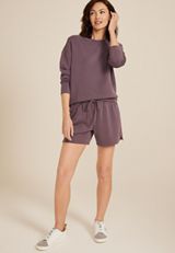 Cloud Scuba Knit High Rise 4in Short, C4045, small