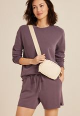 Cloud Scuba Knit High Rise 4in Short, C4045, small