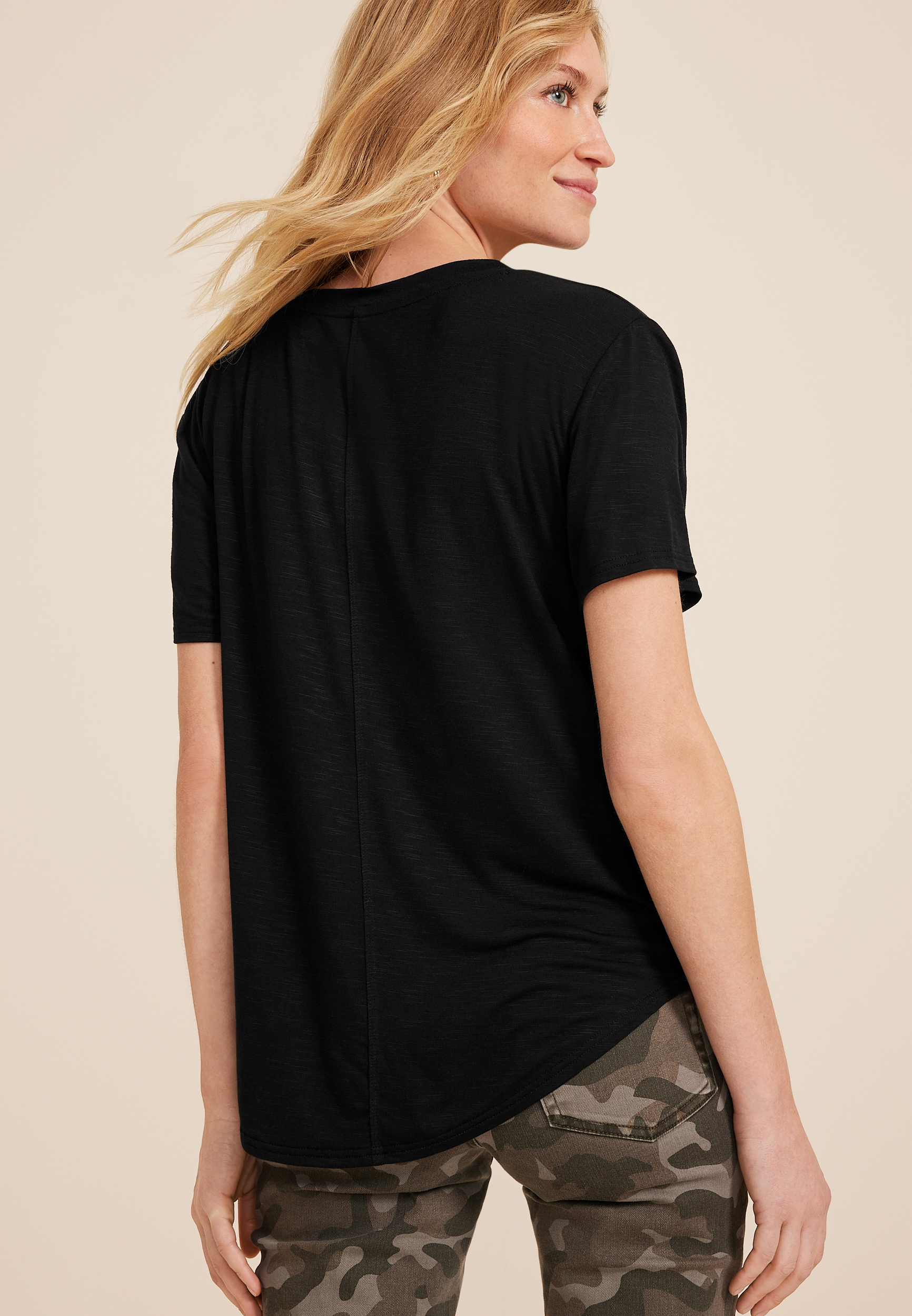 24/7 V Neck Tee