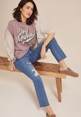 Dog Mama Classic Fit Graphic Tee, C3343, small