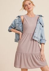 Bare Clip Dot Babydoll Dress, C6959, small