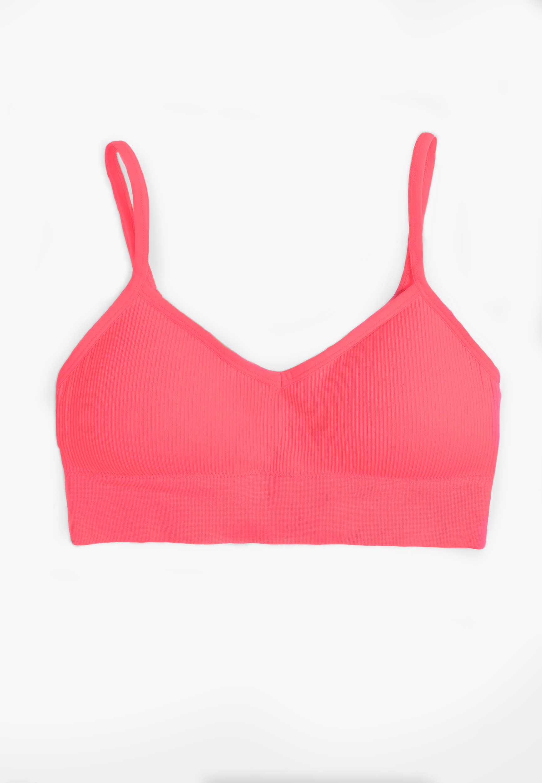 True Stretch Seamless V Neck Bralette, C5276, large
