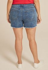 Plus Size m jeans by maurices&trade; Americana Pocket Mid Rise 5in Short, , small