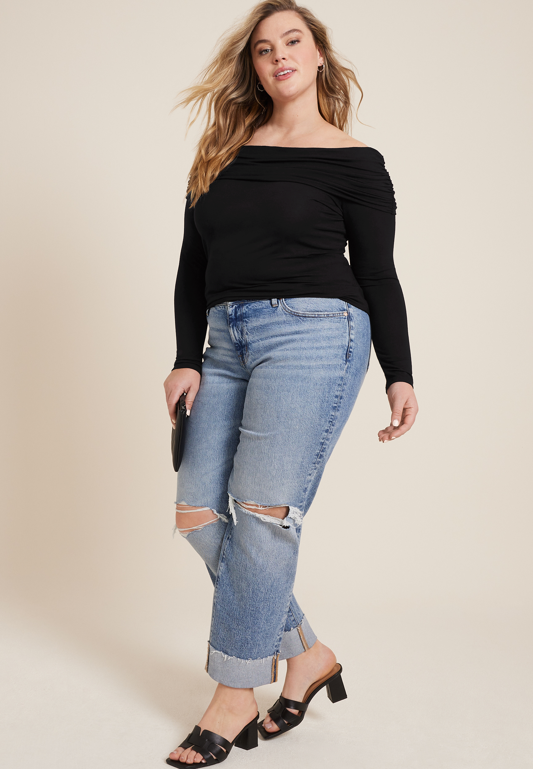 Plus Off The Shoulder Top