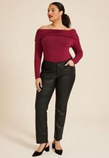 Plus Size Off The Shoulder Top, C830, small
