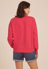 Americana Star Laser Cut Sweatshirt, C2946, small