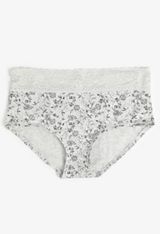 Simply Comfy Heathered Floral Printed Boybrief Panty, C1942, small