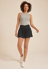 High Rise Linen Soft 4in Short
