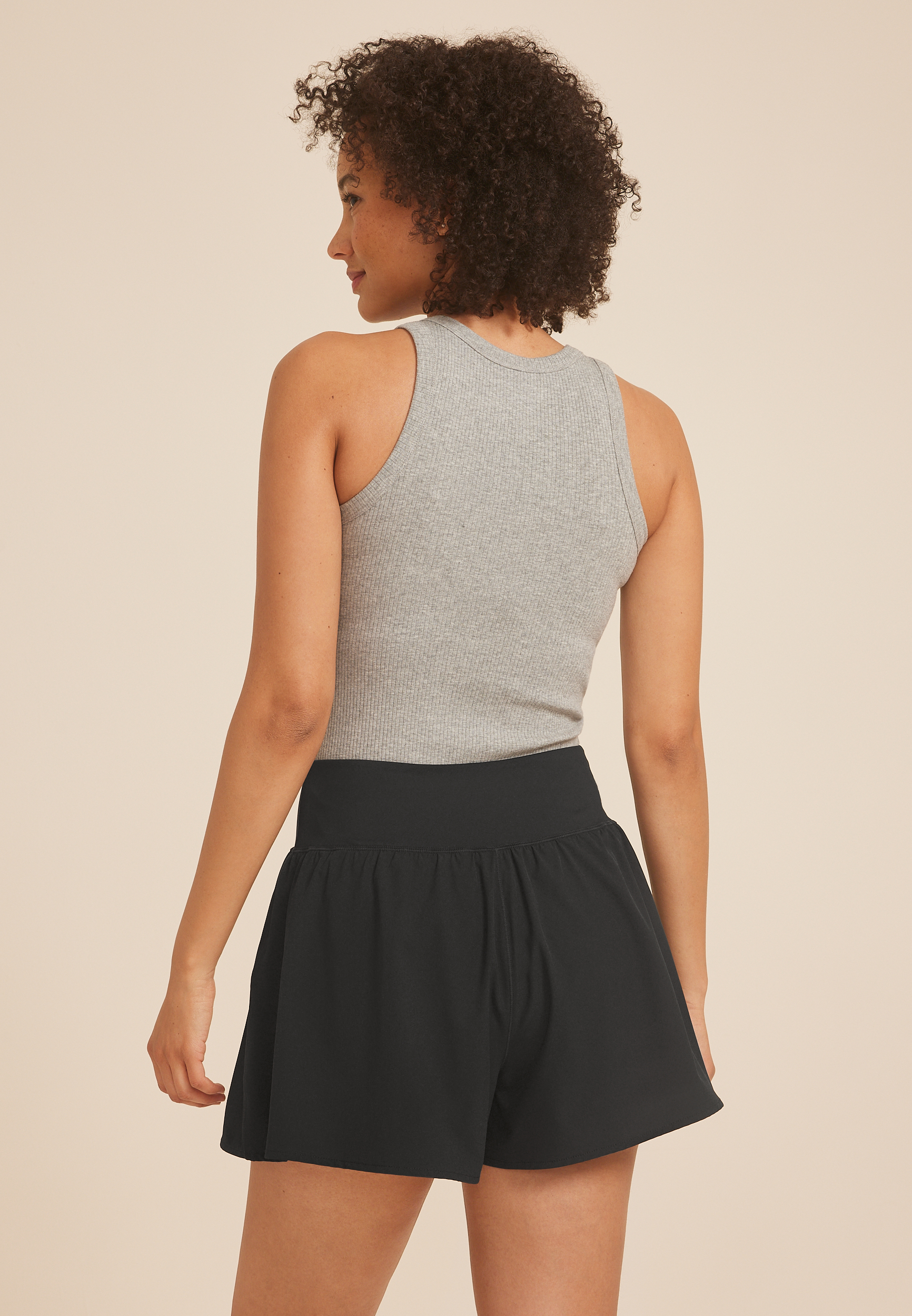 High Rise Crossover 4in Short