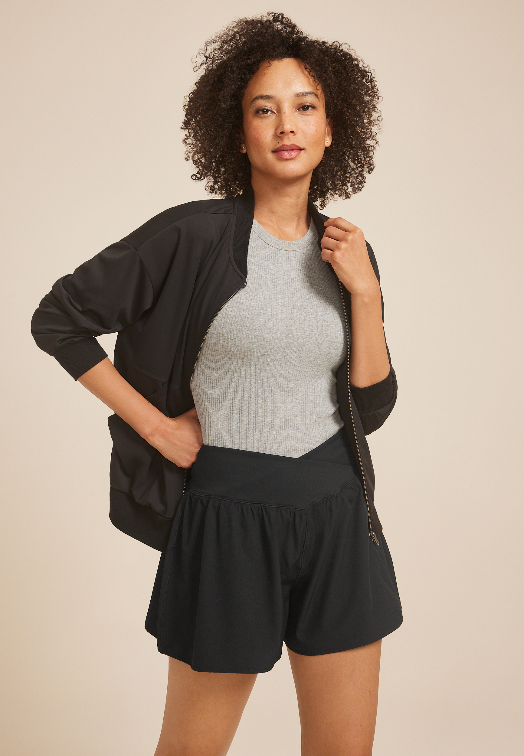 High Rise Crossover 4in Short