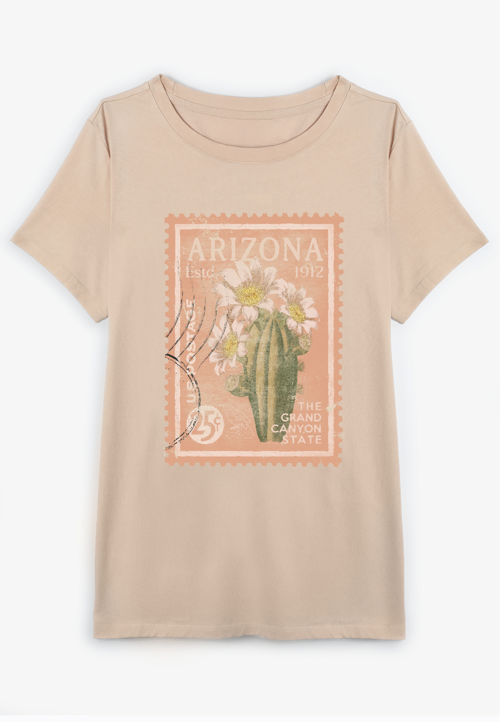 Plus State Stamp Classic Fit Graphic Tee