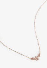 Gold Oval Initial Pendant Necklace