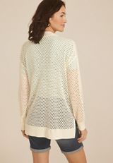Mesh Open Front Cardigan, C2789, small