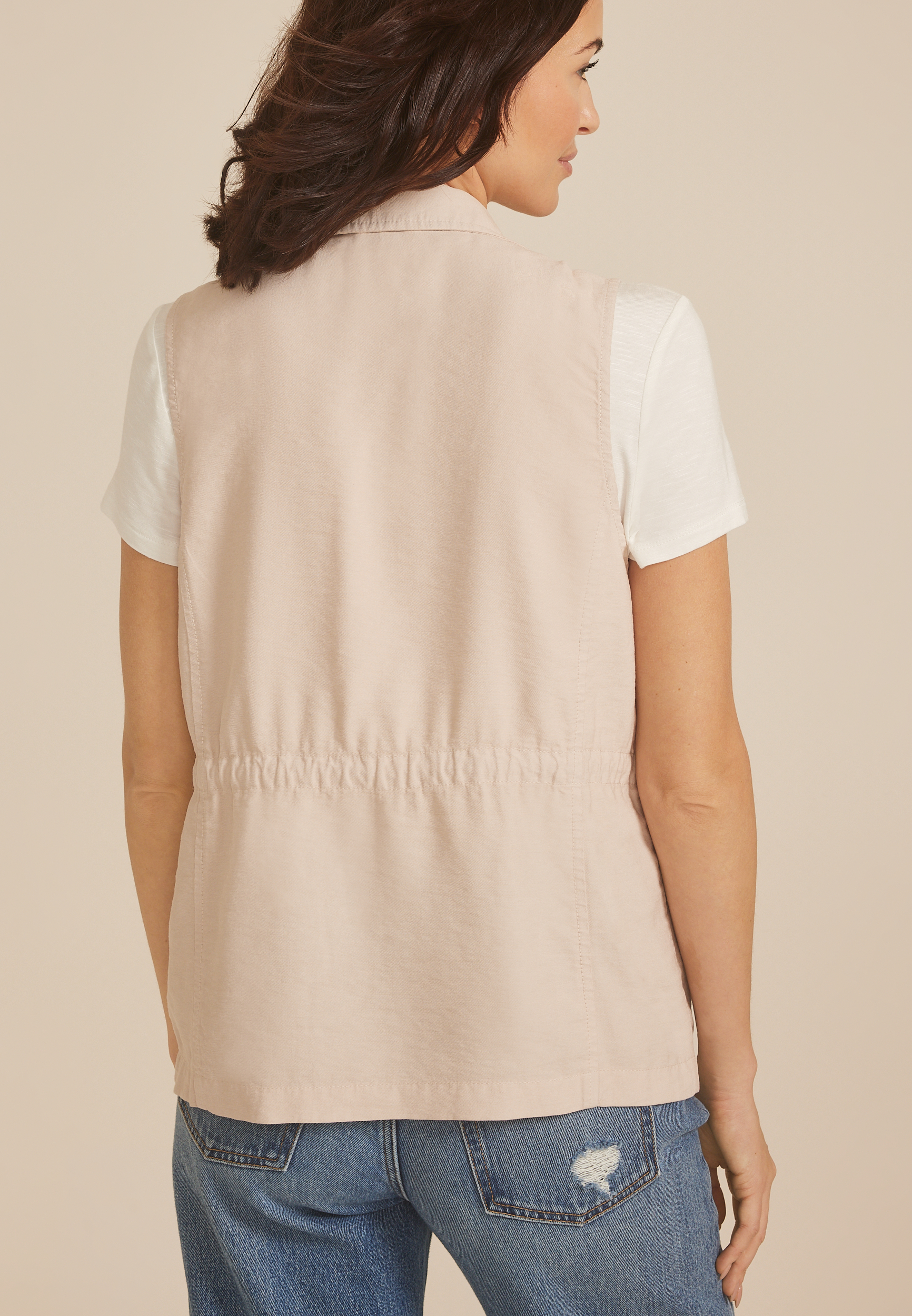 Twill Vest, C9773, large