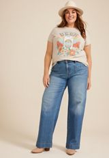 Plus Size Here For The Beer Classic Fit Graphic Tee, C496, small