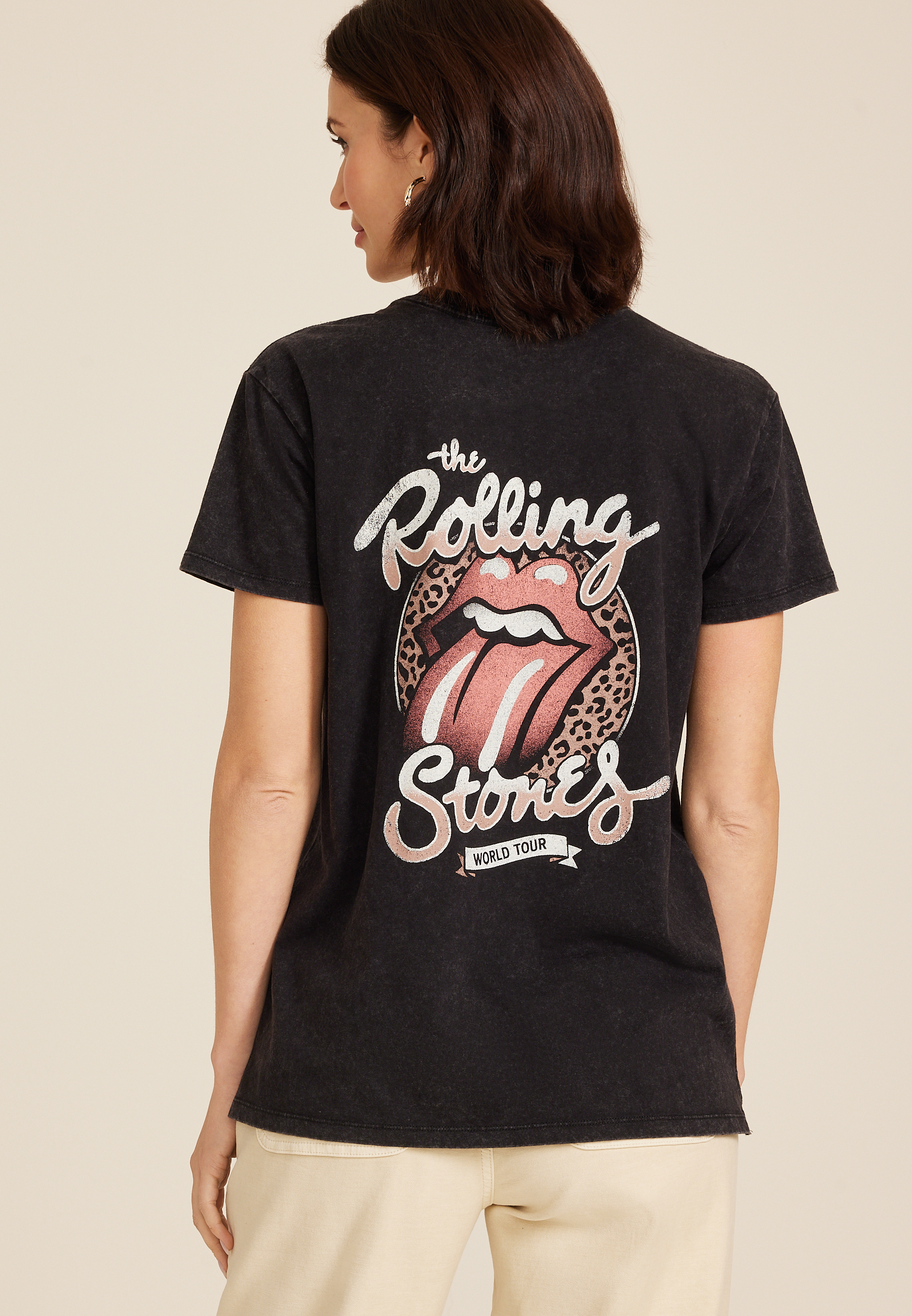 Rolling Stones Animal  Relaxed Fit Graphic Tee, C106, large
