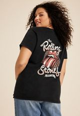 Plus Size Rolling Stones Animal  Relaxed Fit Graphic Tee, C106, small