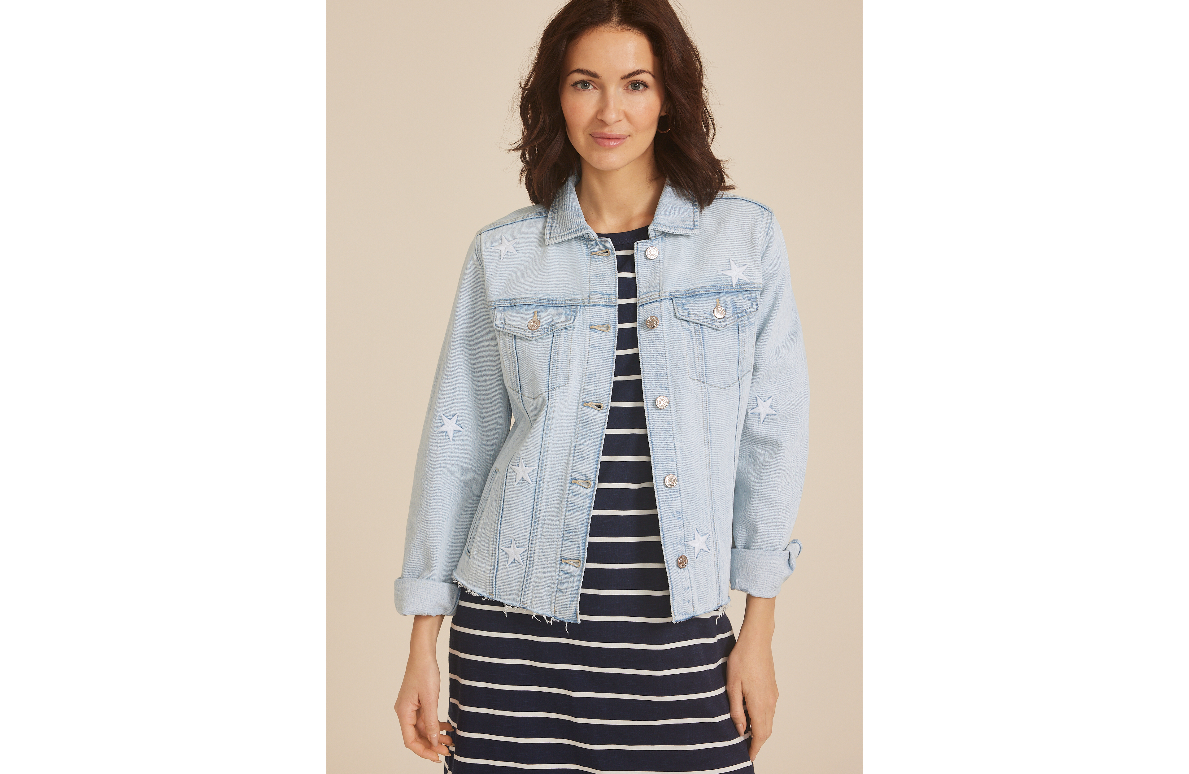 Americana Star Light Denim Jacket
