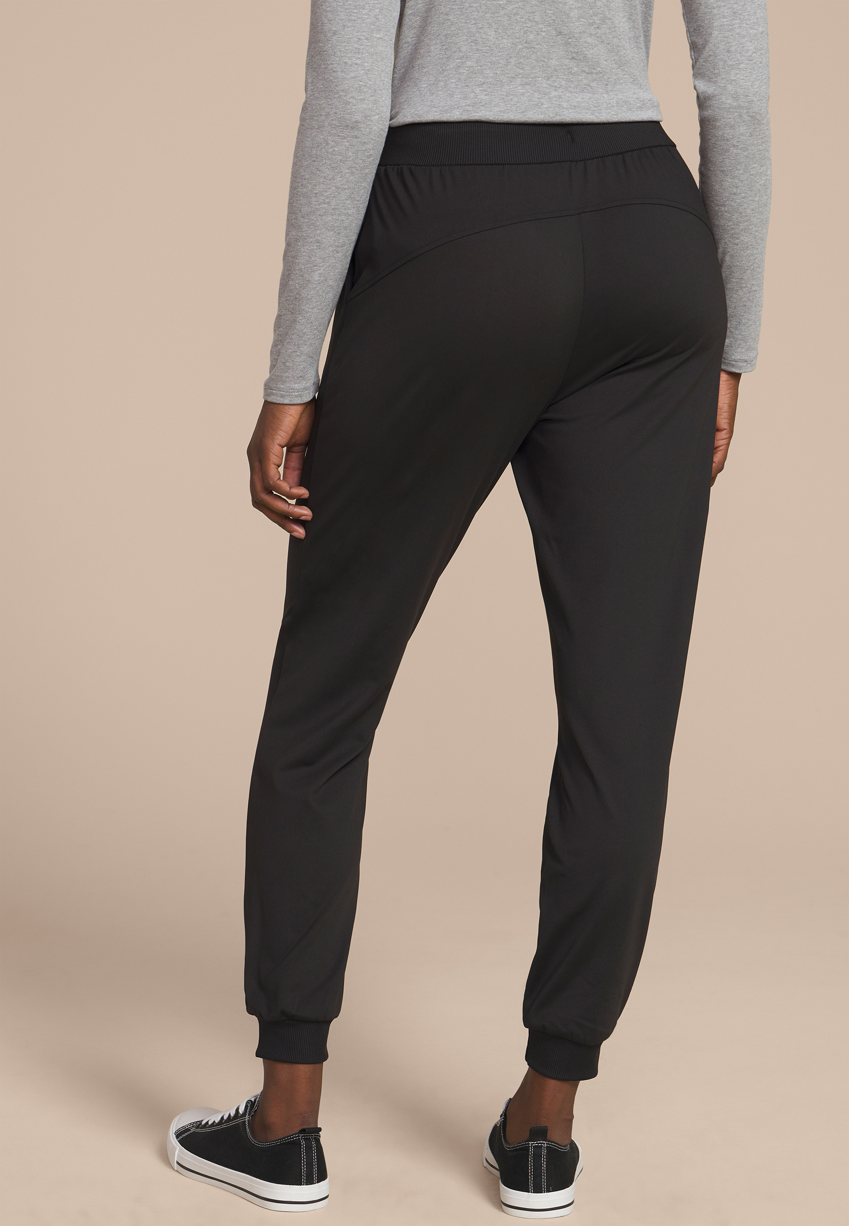Traveler Pull On Jogger, BLACK, large