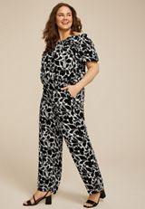 Plus Size Palazzo Wide Leg Pant, , small