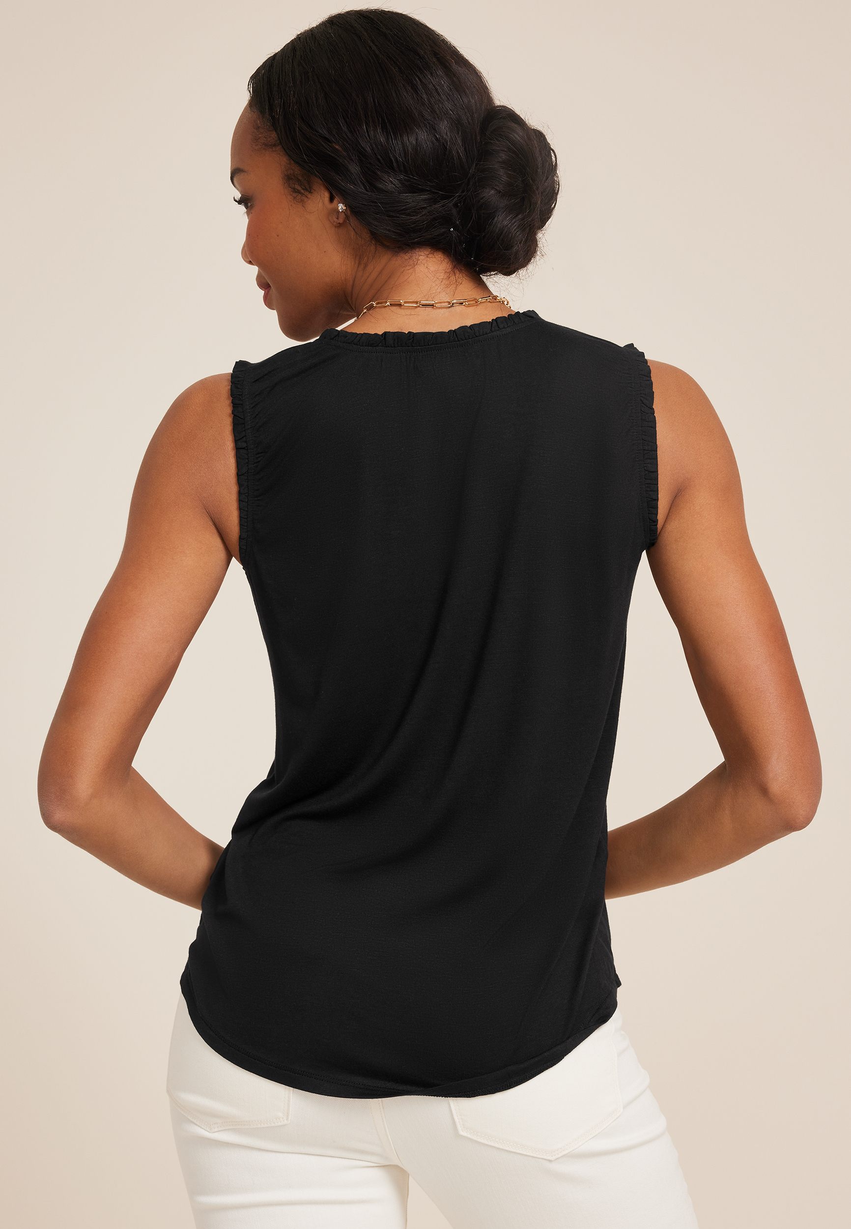 Effortless Ruched Tank Top