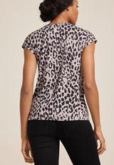 24/7 Fairhaven Animal Pleated Tee, C1524, small