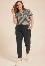 Plus Size Traveler Pull On Jogger, C106, small