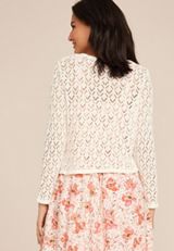 Tie Front Dress Cardigan, C223, small