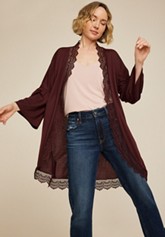 Knit Button Front Cardigan