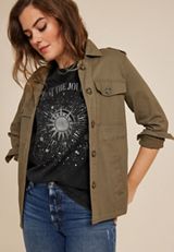 Trust The Journey Celestial Relaxed Fit Graphic Tee, , small