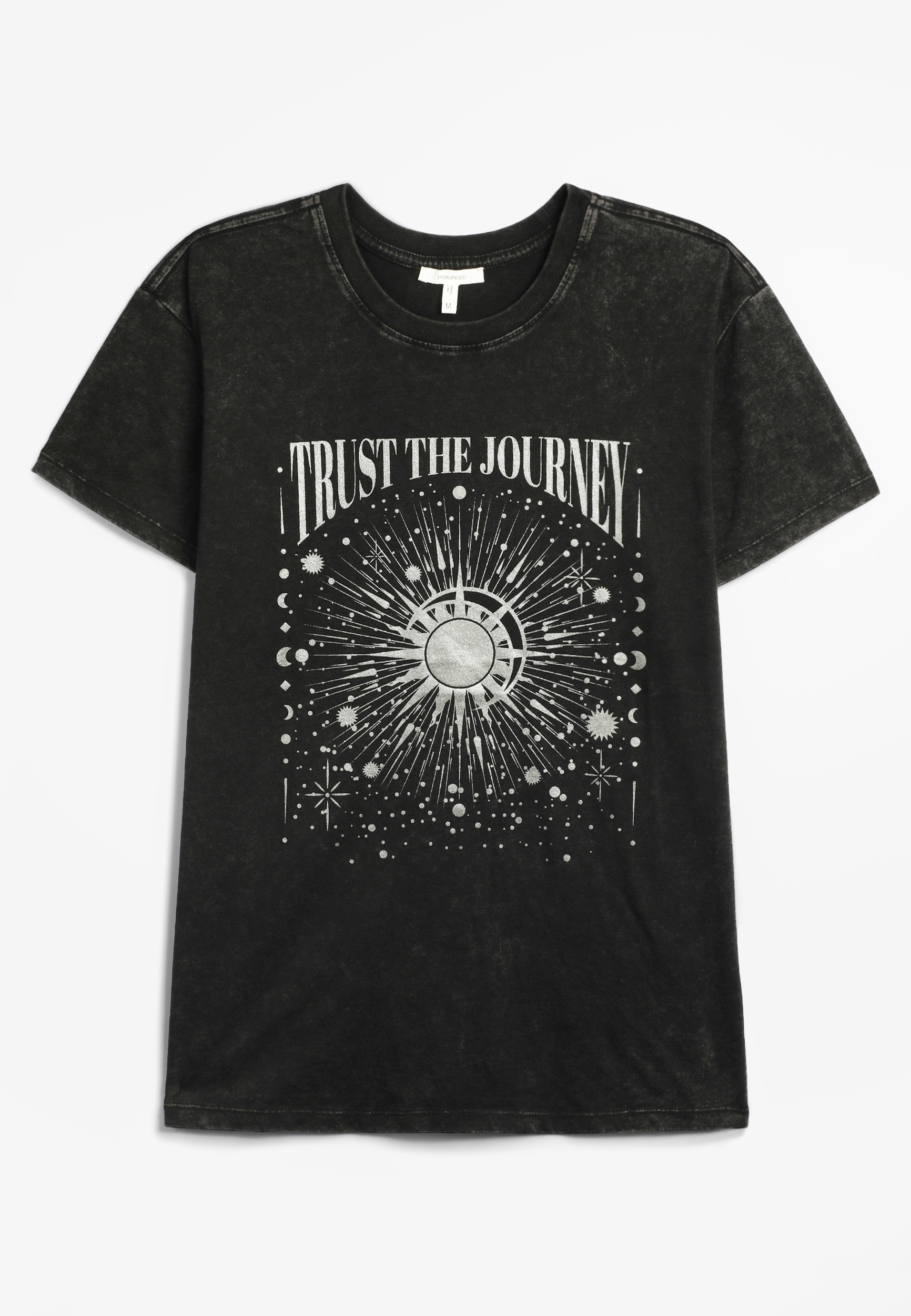 Trust The Journey Celestial Relaxed Fit Graphic Tee, , large