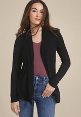 Pointelle Shawl Collar Cardigan, C106, small