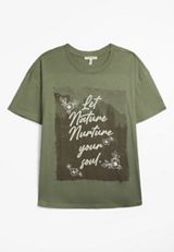 Let Nature Nurture Your Soul Relaxed Fit Graphic Tee, , small