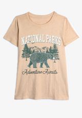 Plus Size National Parks Adventure Awaits Classic Fit Graphic Tee, , small