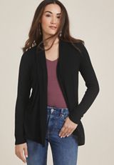 Pointelle Shawl Collar Cardigan, C106, small