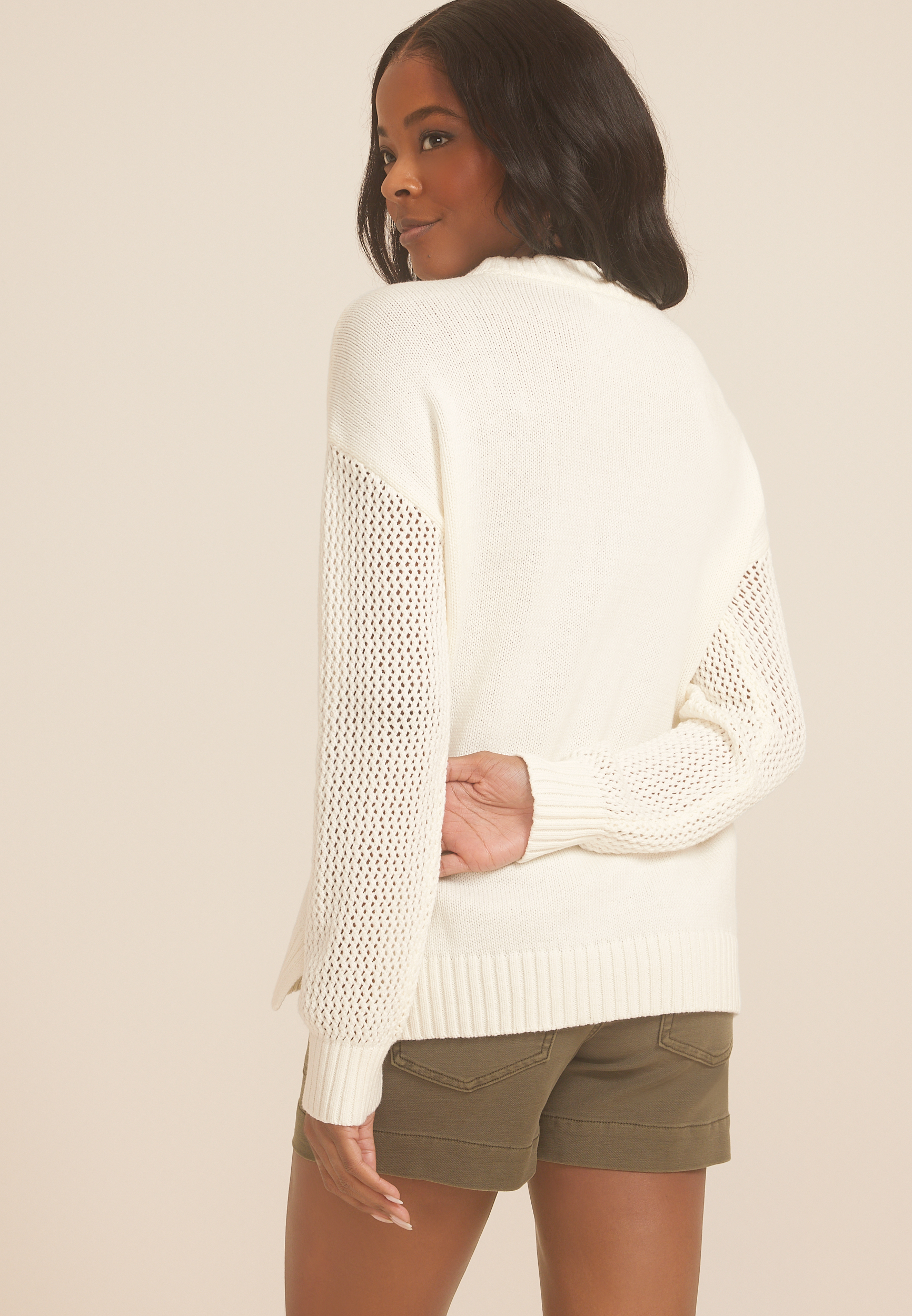 USA Chenille Patch Sweater, C3986, large