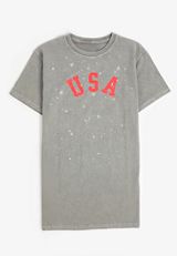 Americana USA Classic Fit Graphic Tee, C829, small