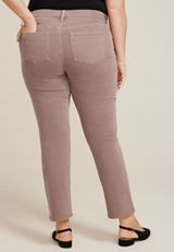 Plus Size m jeans by maurices&trade; Slim Straight Ankle High Rise Jean, C7649, small